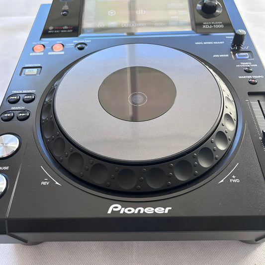 1x Pioneer XDJ 1000MK1 & Decksaver Single - Turntable Trader 