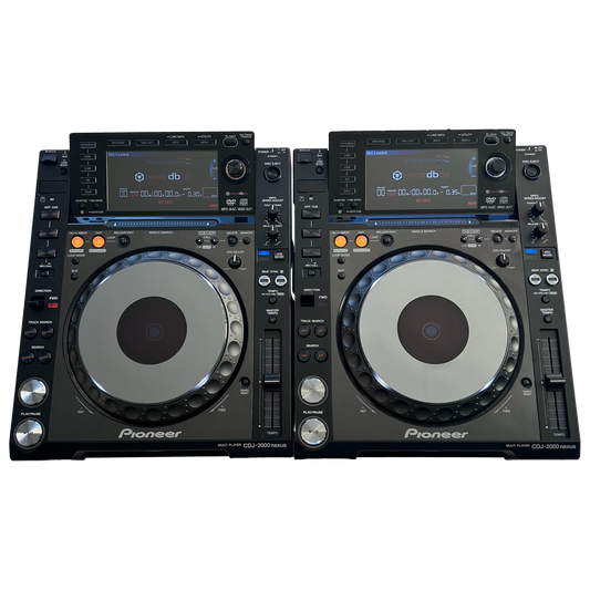 2x Pioneer CDJ 2000 Nexus (NXS 2000nexus, Pair) - Turntable Trader 