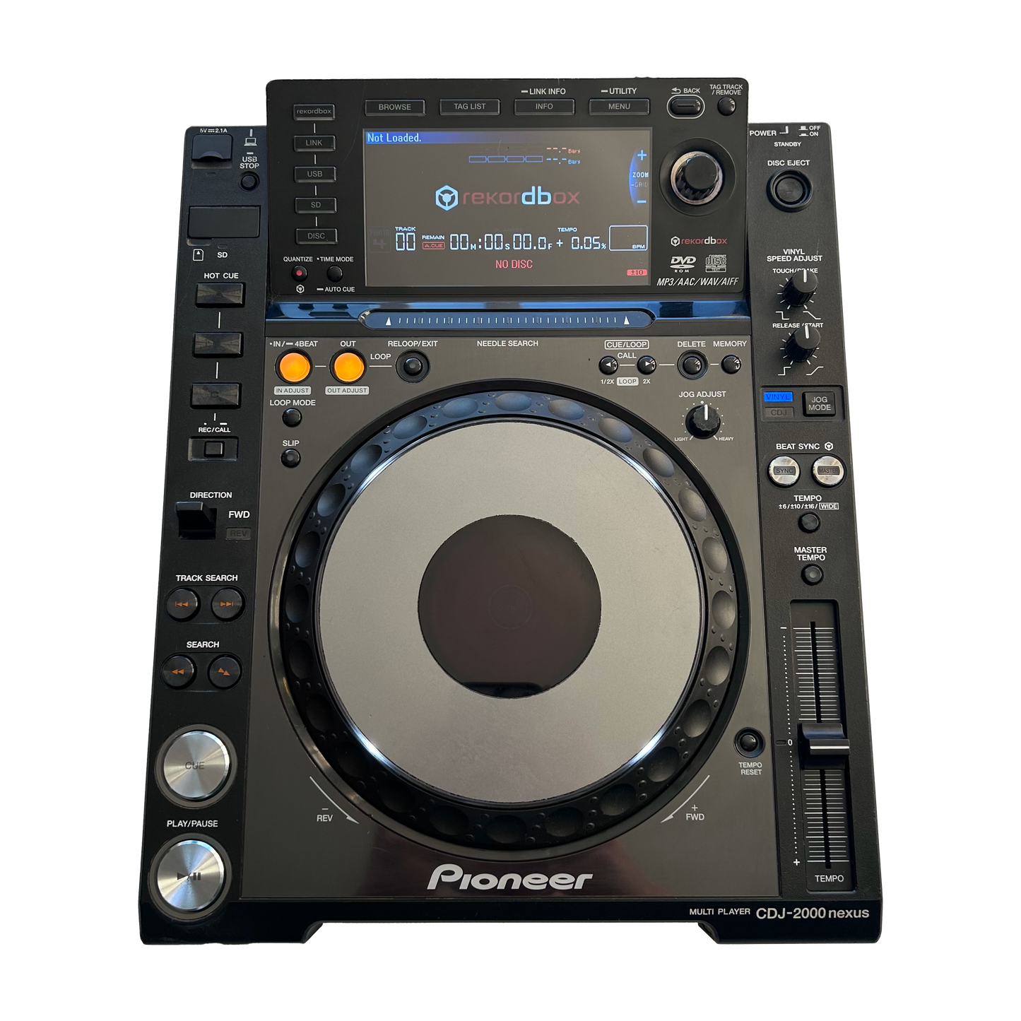 1x Pioneer CDJ 2000 Nexus (NXS 2000nexus) - Turntable Trader 