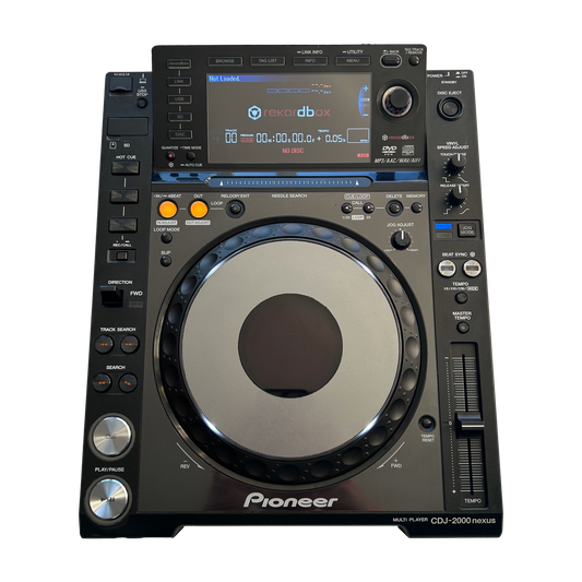 1x Pioneer CDJ 2000 Nexus (NXS 2000nexus) - Turntable Trader 