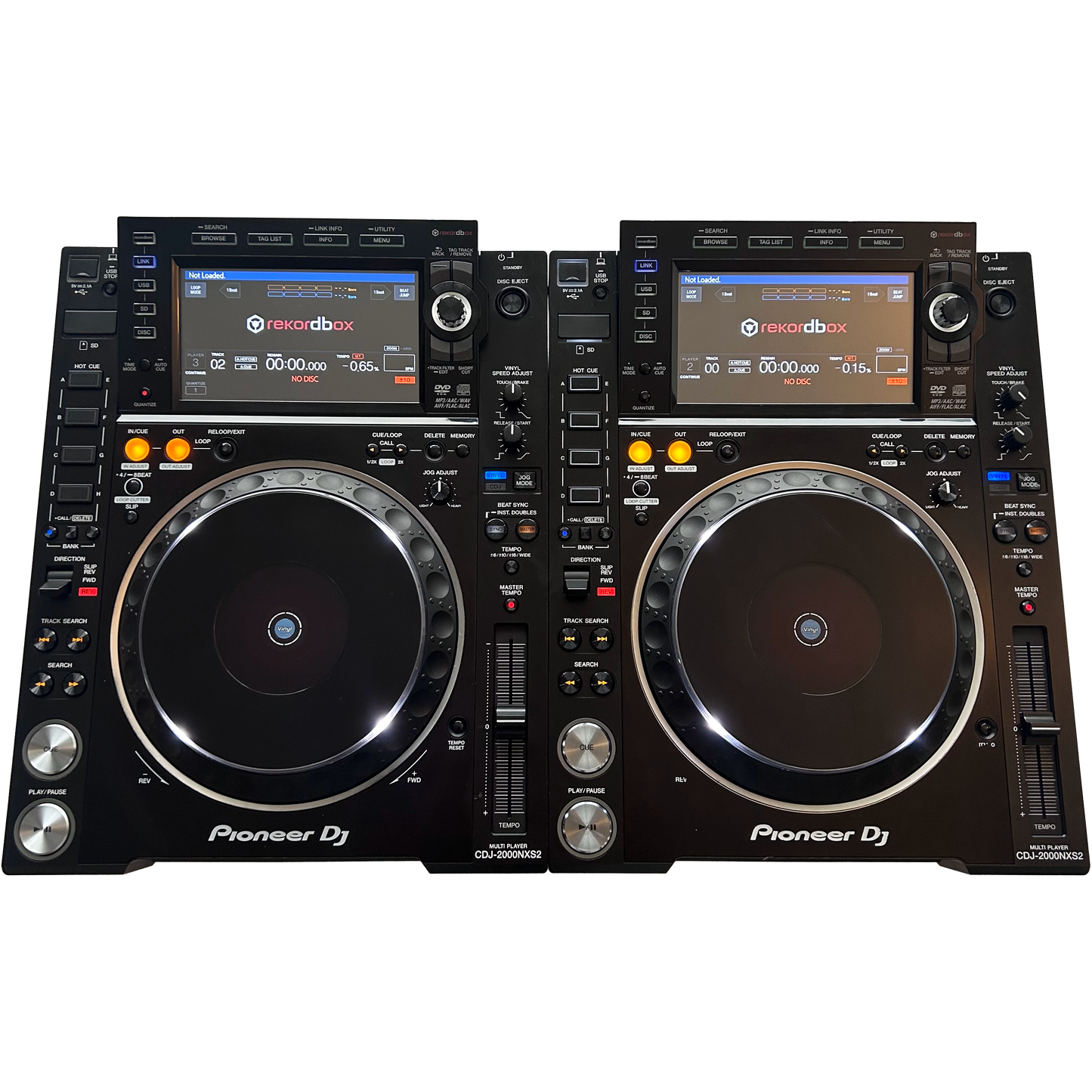 2x Pioneer CDJ 2000NXS2 Nexus2 NXS 2 Pair - Turntable Trader 