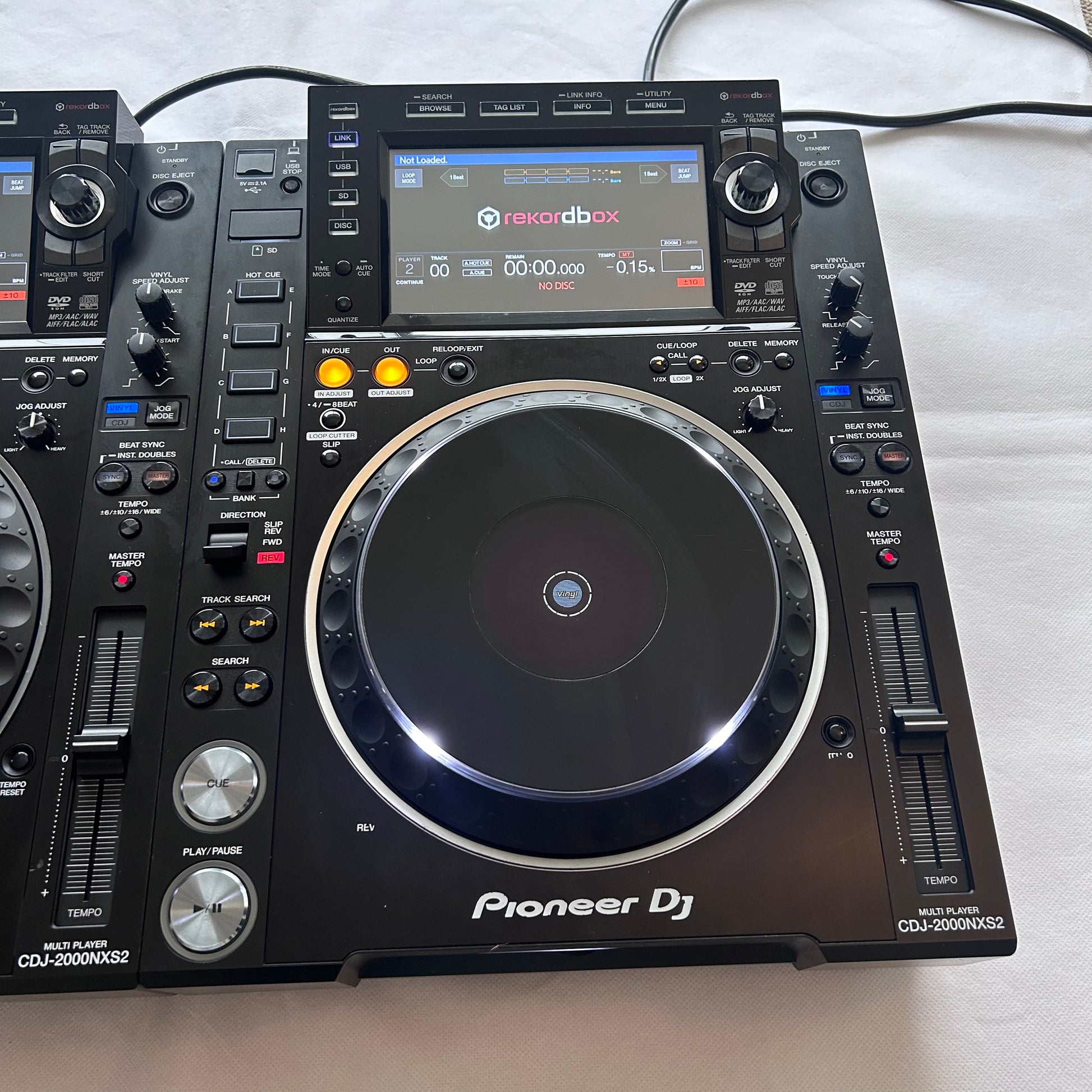 2x Pioneer CDJ 2000NXS2 Nexus2 NXS 2 Pair - Turntable Trader 