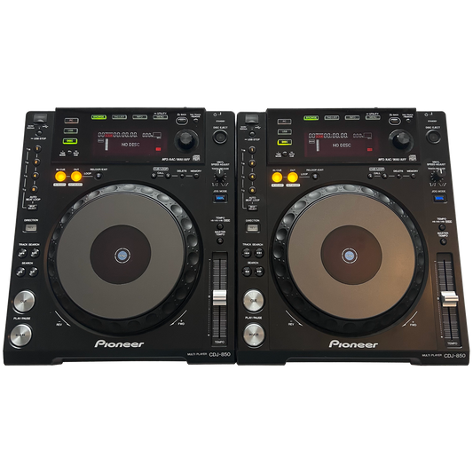 2x Pioneer CDJ 850-K