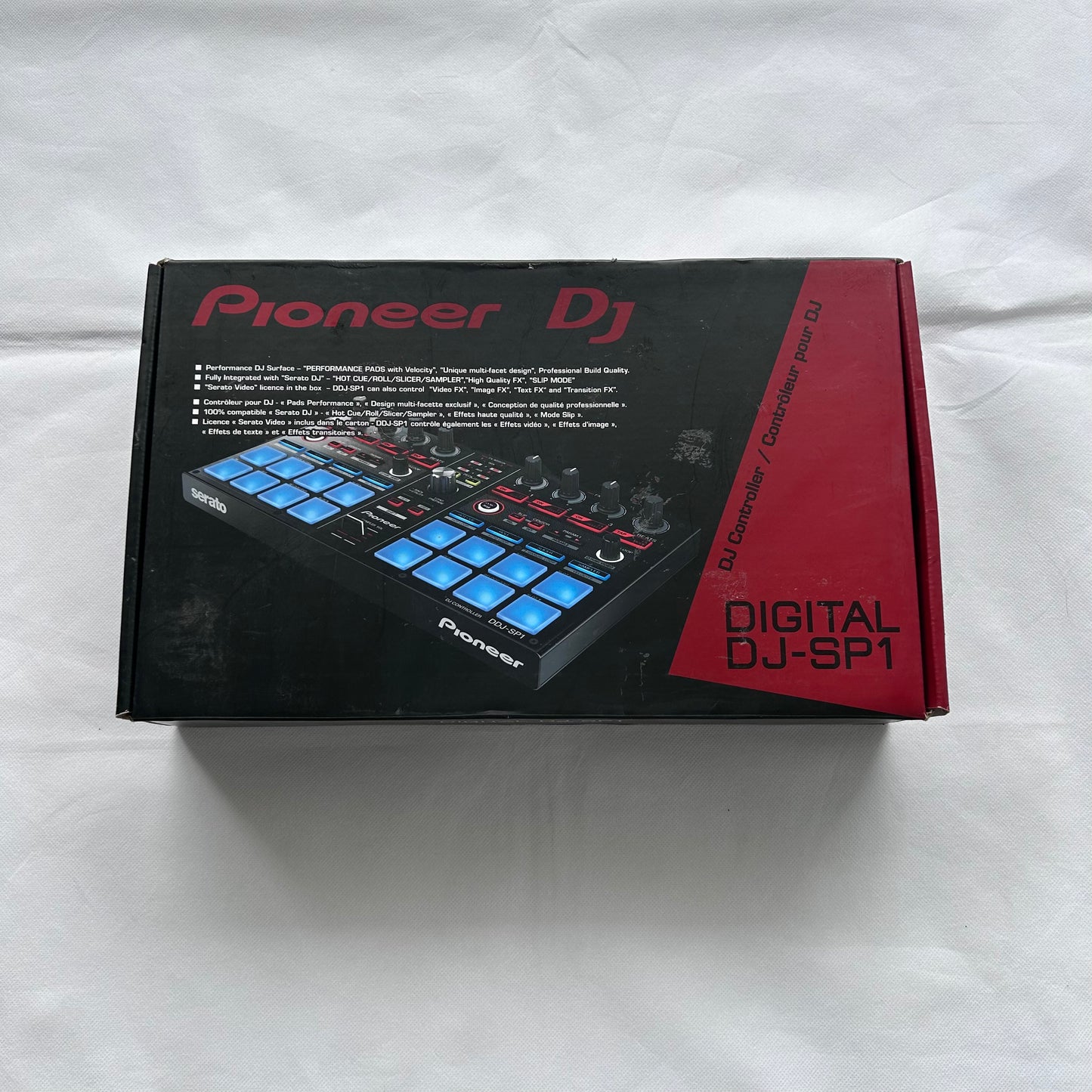 Pioneer DDJ-SP1 with Stand & Decksaver