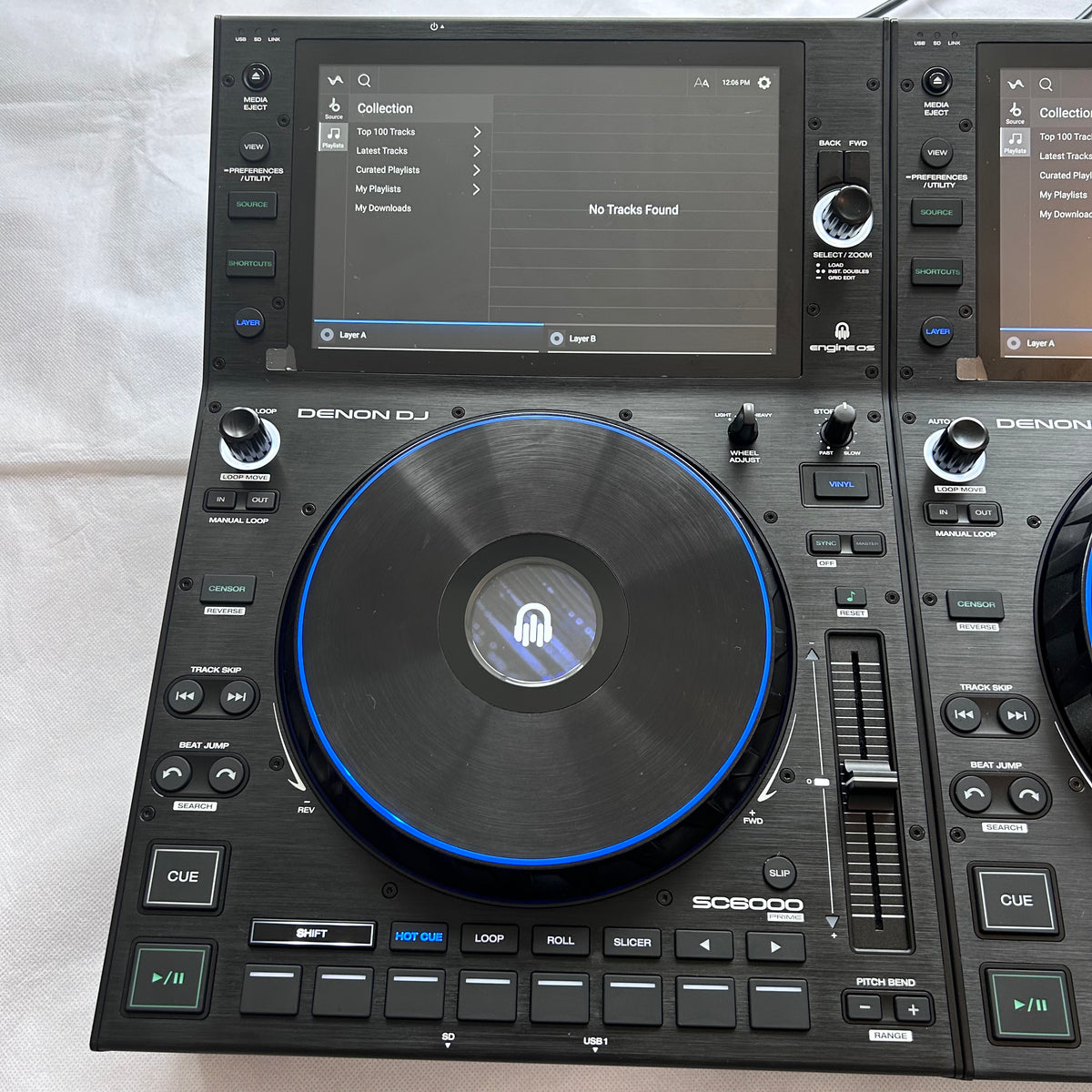 Denon SC6000 Prime DJ Players Pair DJ Media Players – Turntable Trader