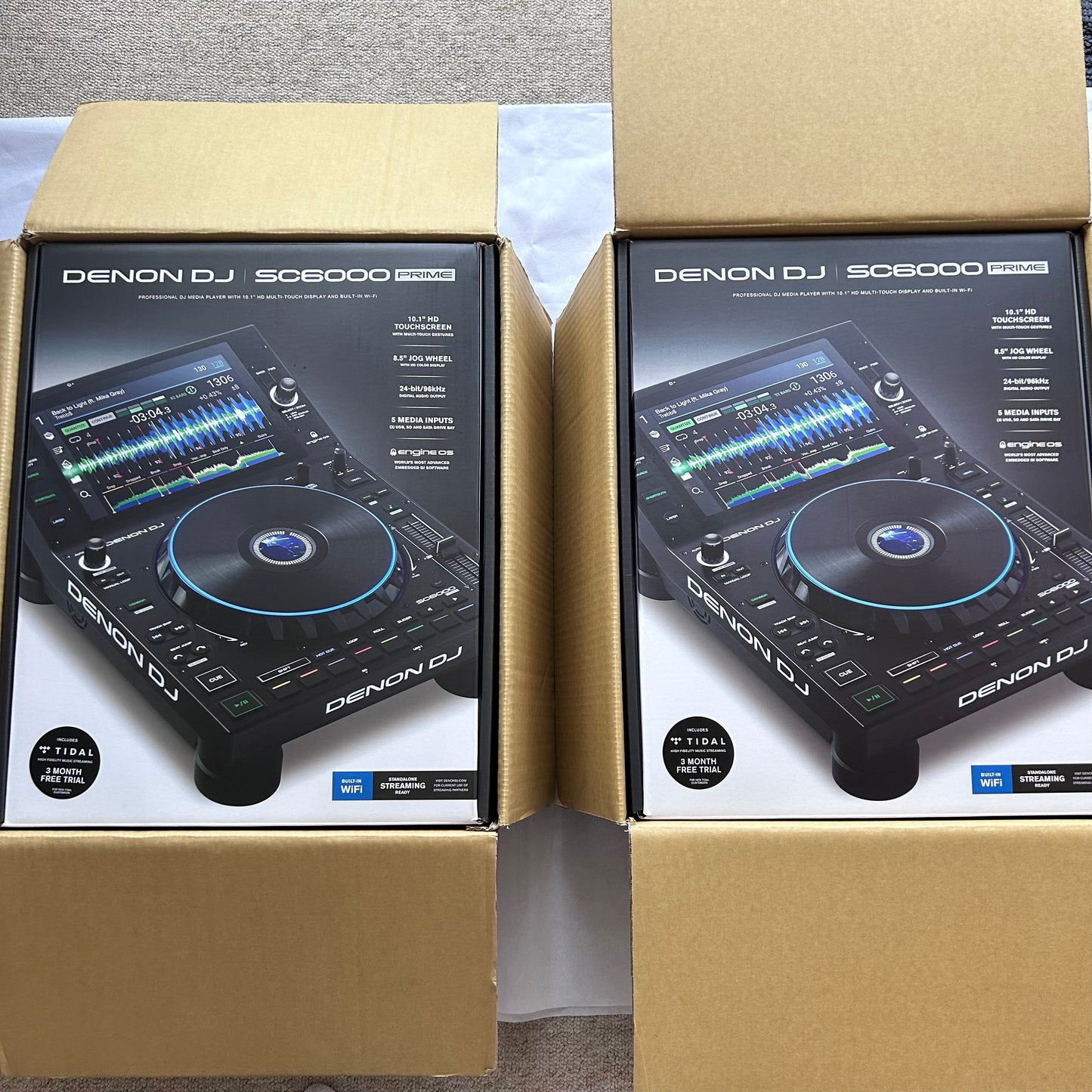 2x Denon SC6000 Prime Players BOXED