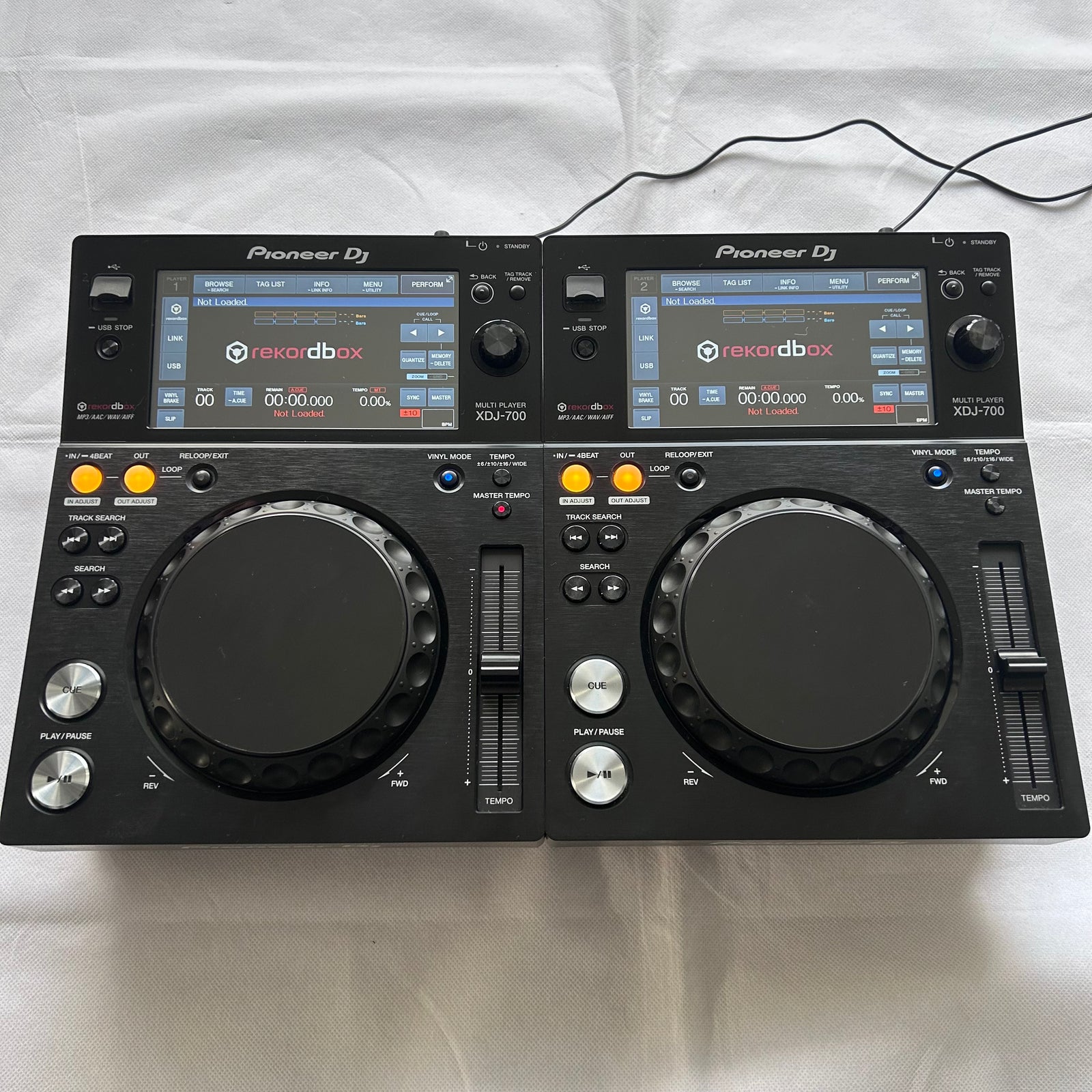 Pioneer XDJ 700 Pair DJ Players - FREE 24H Shipping – Turntable
