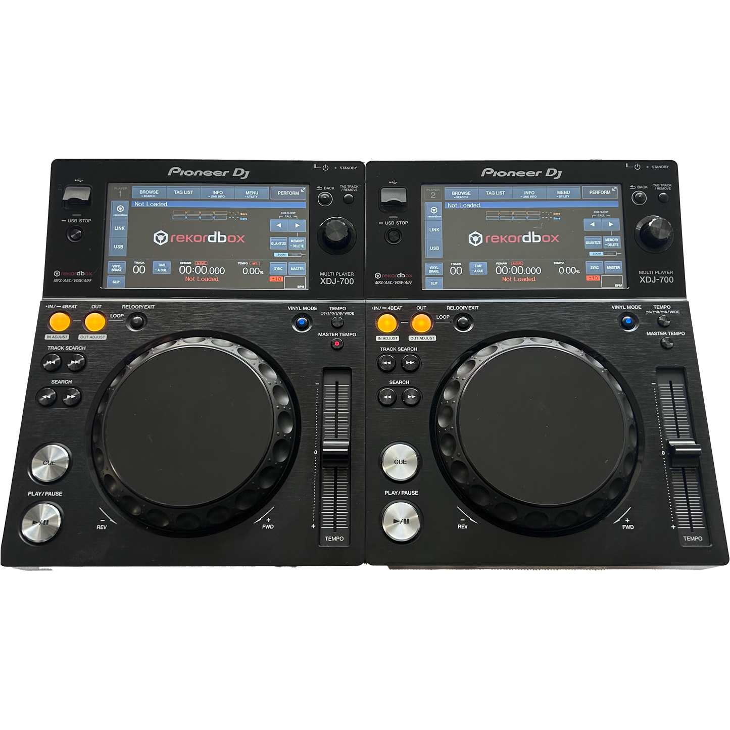 2x Pioneer XDJ 700