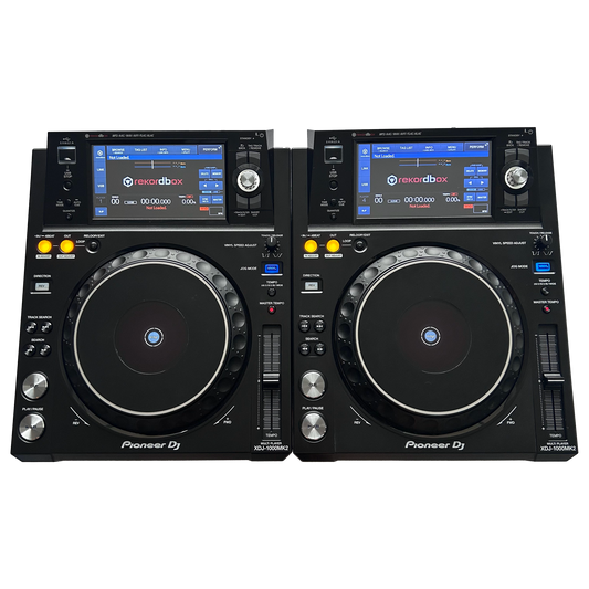 2x Pioneer XDJ 1000MK2