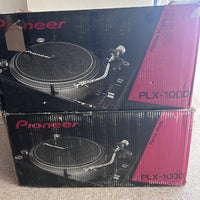 Pioneer PLX 1000 Pair - Professional DJ Turntables