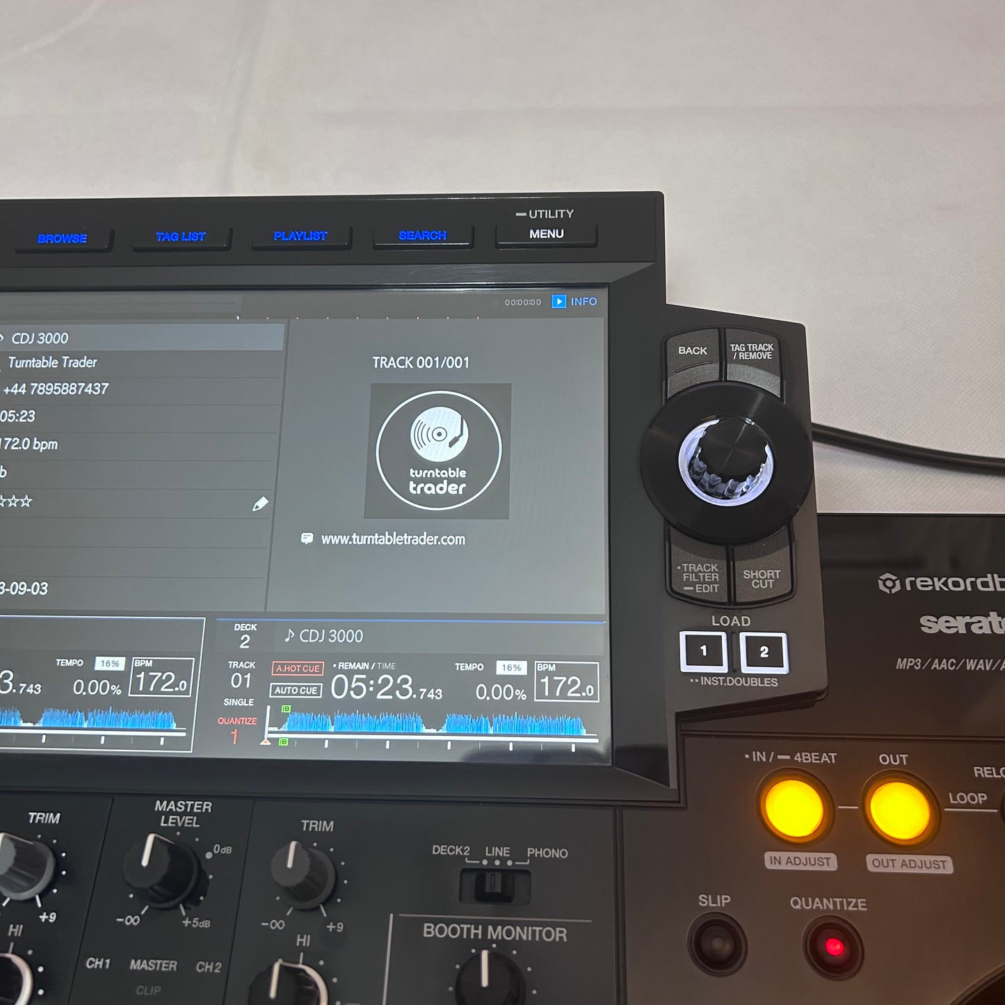 Pioneer XDJ RX3 & Decksaver