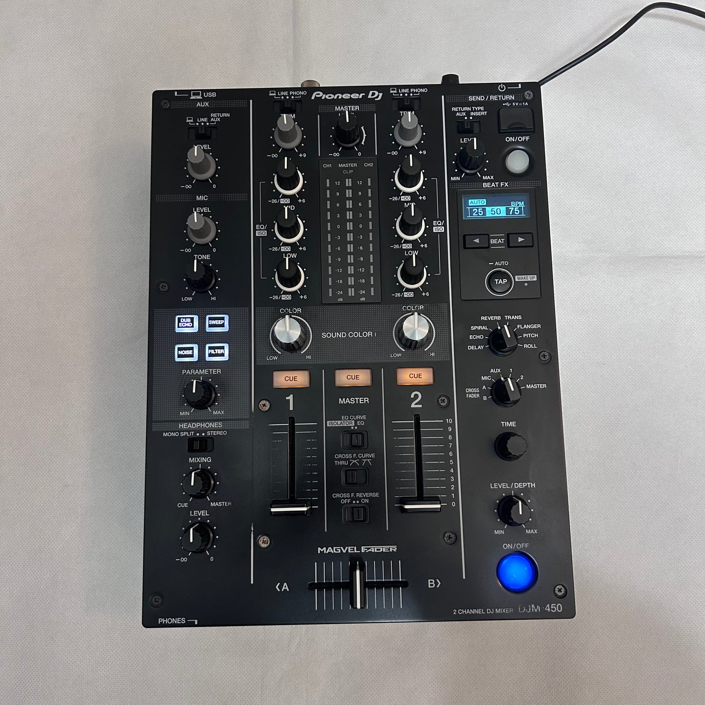 Pioneer DJM 450 & Decksaver