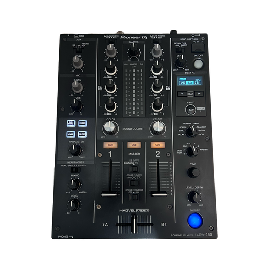 Pioneer DJM 450 & Decksaver