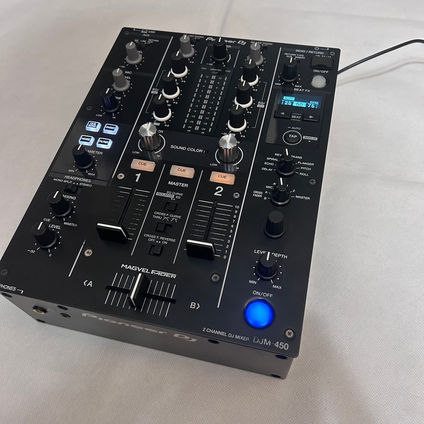 Pioneer DJM 450 & Decksaver