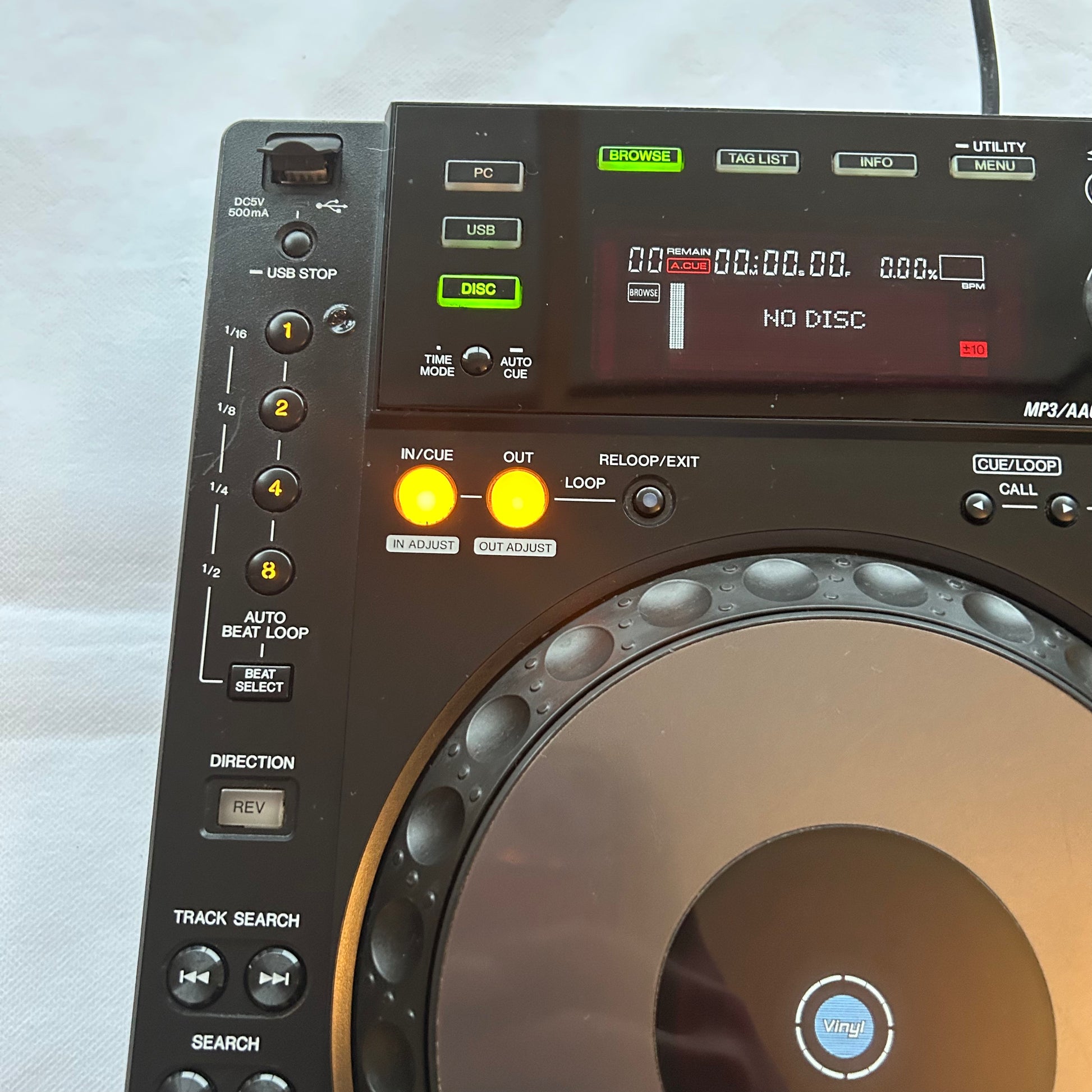 Used Pioneer CDJ 850-K Pair - Professional DJ Media Players for sale at Turntable Trader – Refurbished DJ Equipment