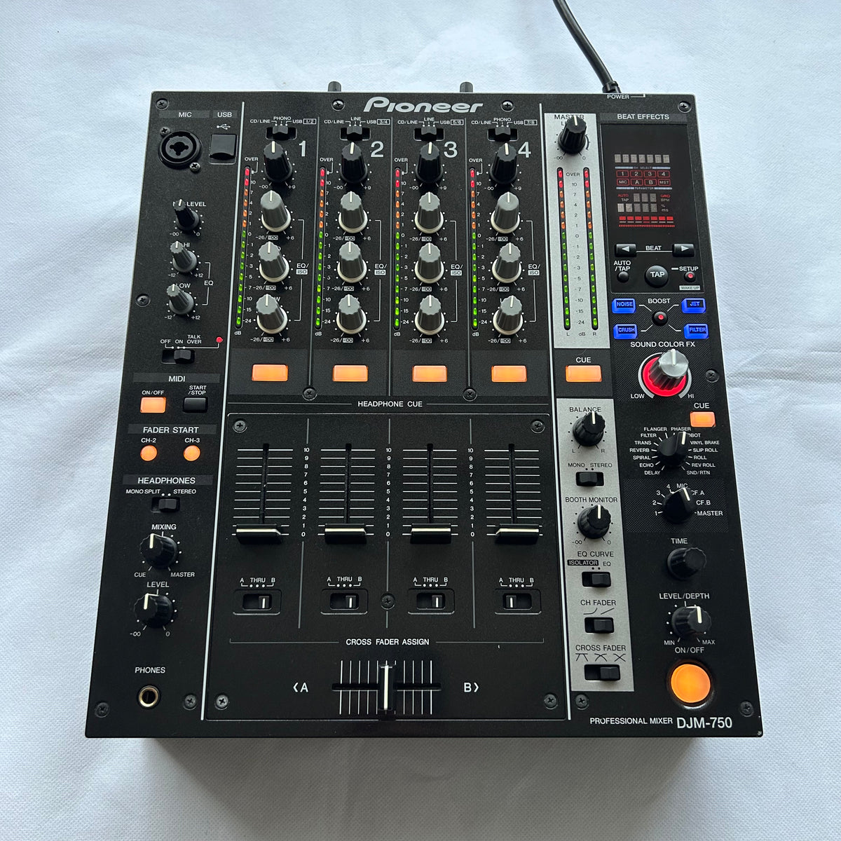 Pioneer DJ DJM 750 4 Channel DJ Mixer | Turntable Trader