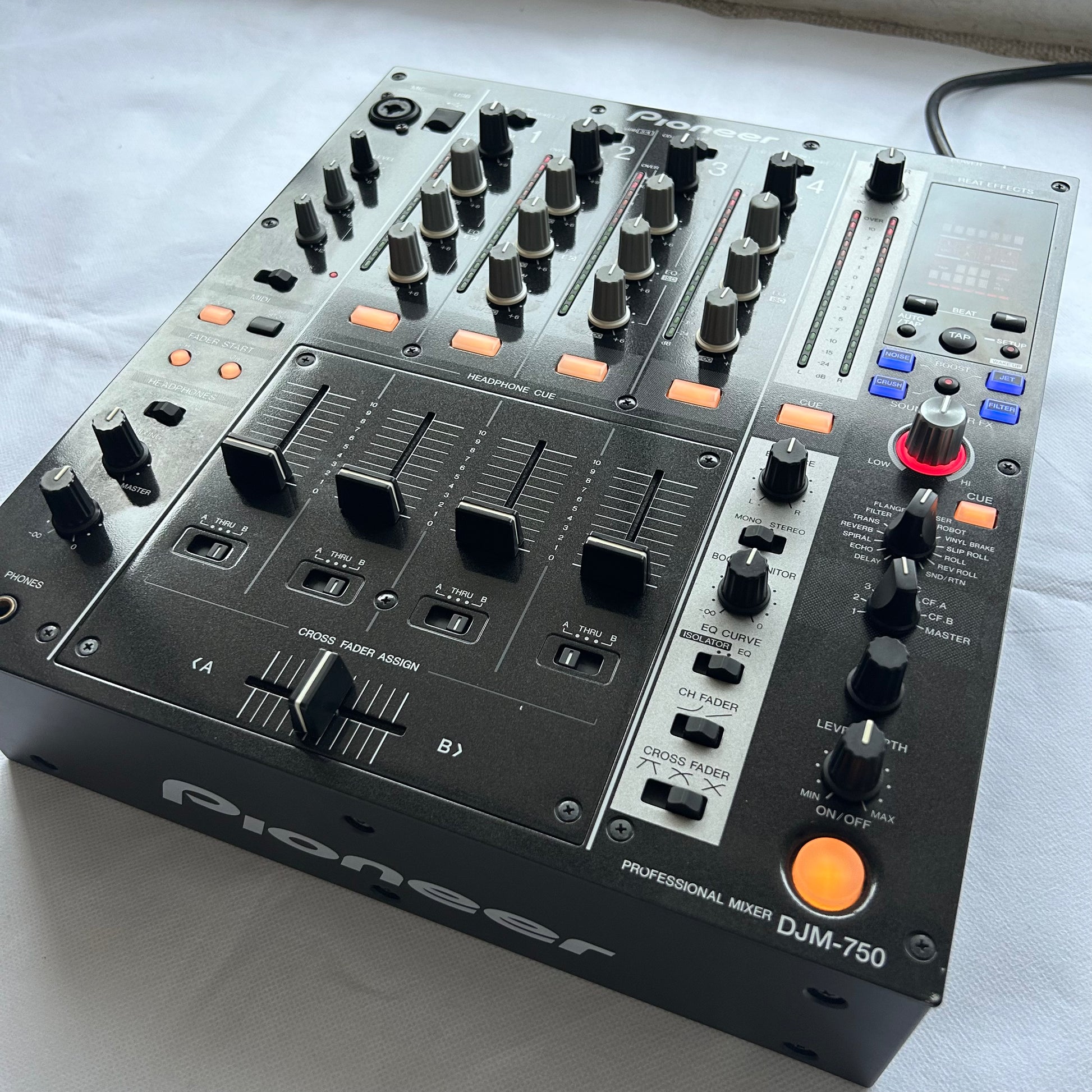 Pioneer DJ DJM 750 - Professional 4-Channel DJ Mixer - Turntable Trader 