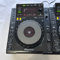 Pioneer CDJ 900 Pair - Professional DJ Media Players - Turntable Trader 
