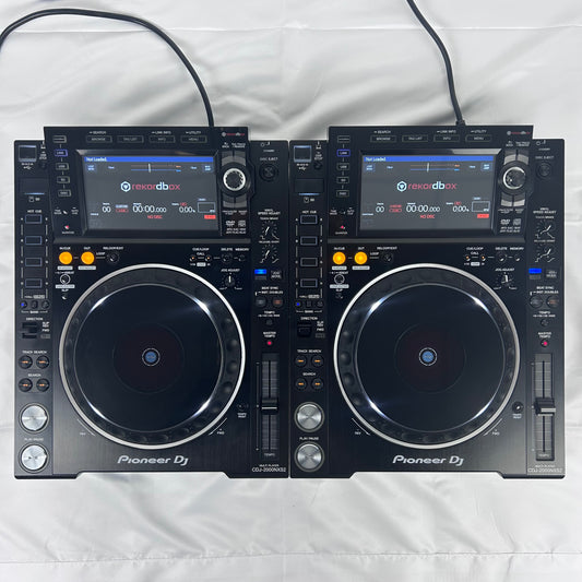 Pioneer CDJ 2000 NXS2 Pair - Professional DJ Media Players