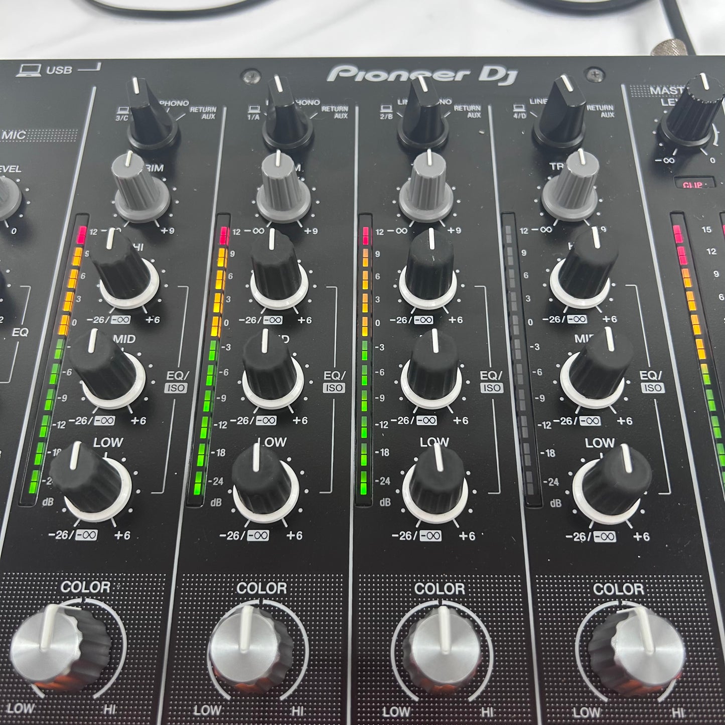 Pioneer DJ DJM 750MK2 - Professional 4-Channel DJ Mixer - Turntable Trader 