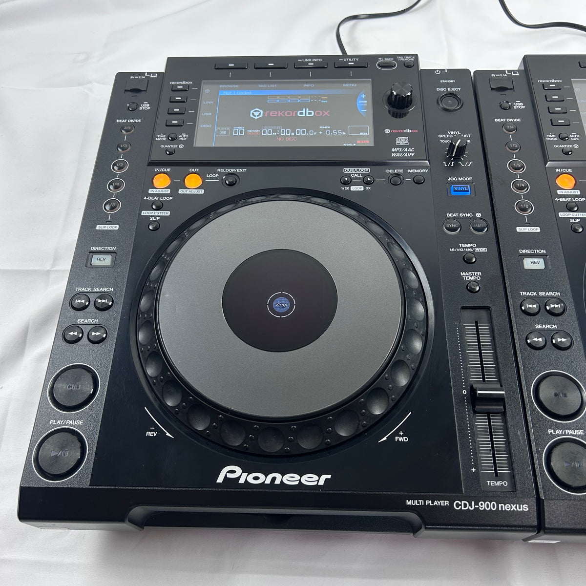Pioneer CDJ 900 Nexus NXS Pair DJ Media Players – Turntable Trader