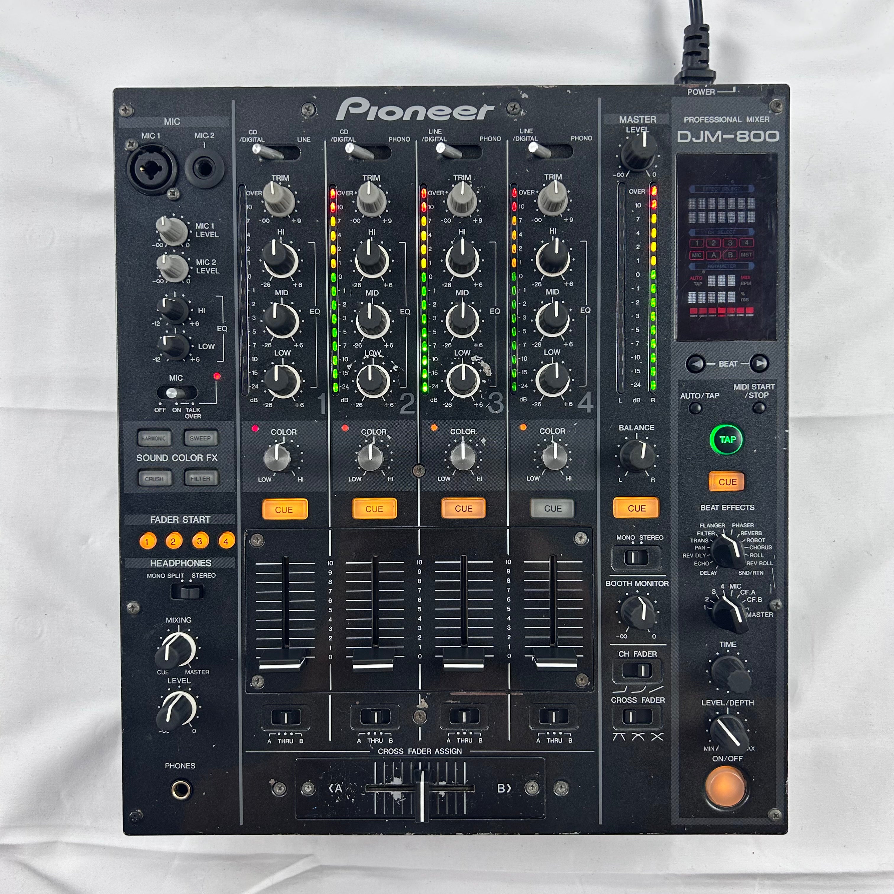 Pionner DJM-800 DJ mixer ミキサー DJM-800 (archived) 4 Pionner DJM-800 DJ mixer ミキサー DJM-800 (archived) 4