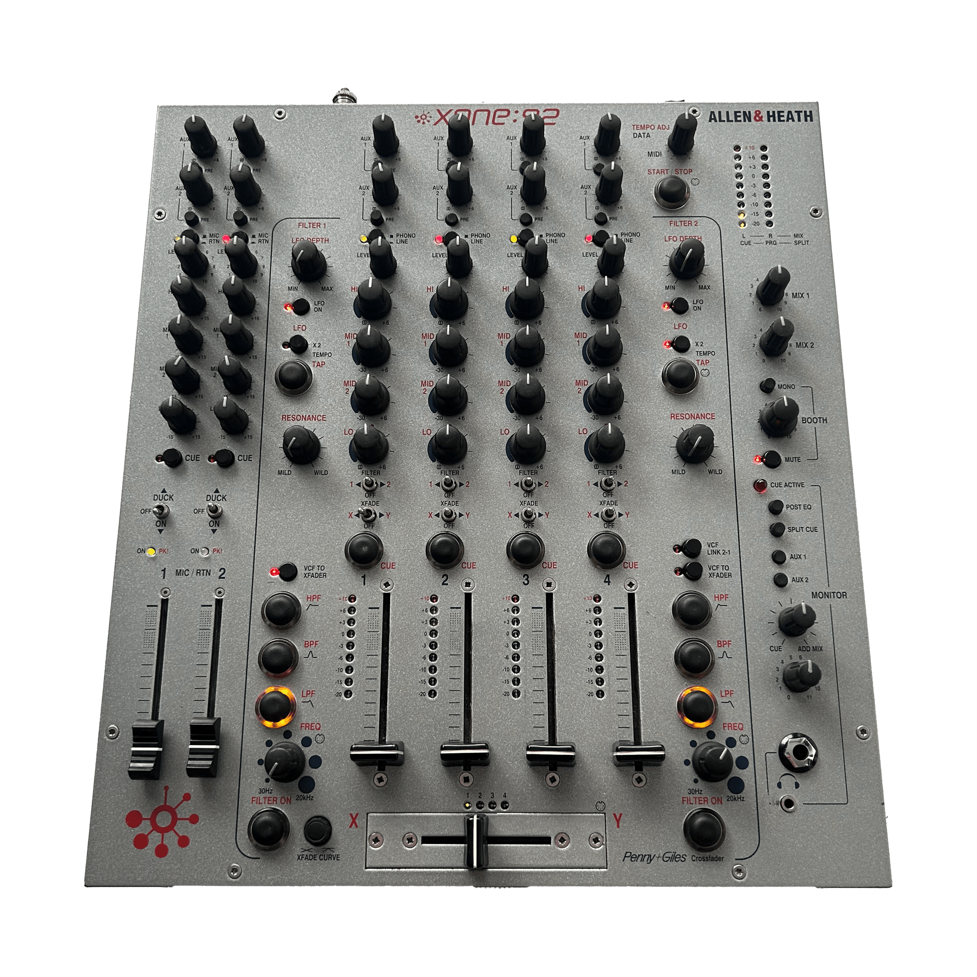 Allen & Heath XONE 92 - Professional 4 - Channel DJ Mixer - Turntable Trader