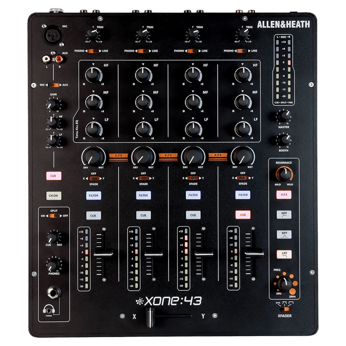 Allen & Heath Xone:43 4 - Channel DJ Mixer - Turntable Trader