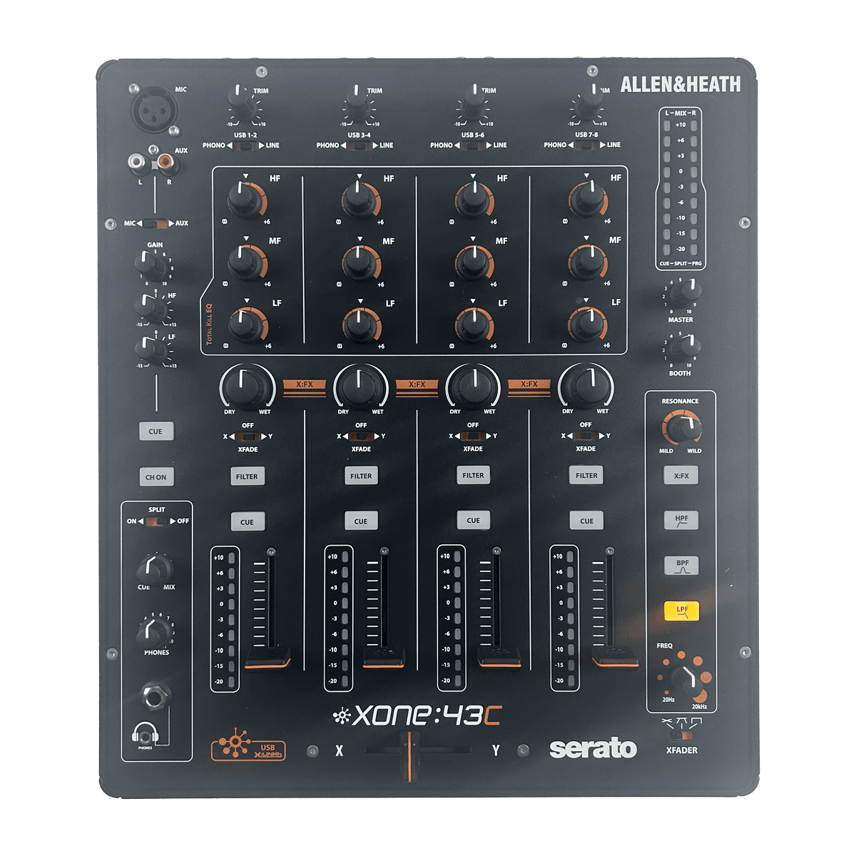 Allen & Heath XONE:43C - 4+1 Channel DJ Mixer
