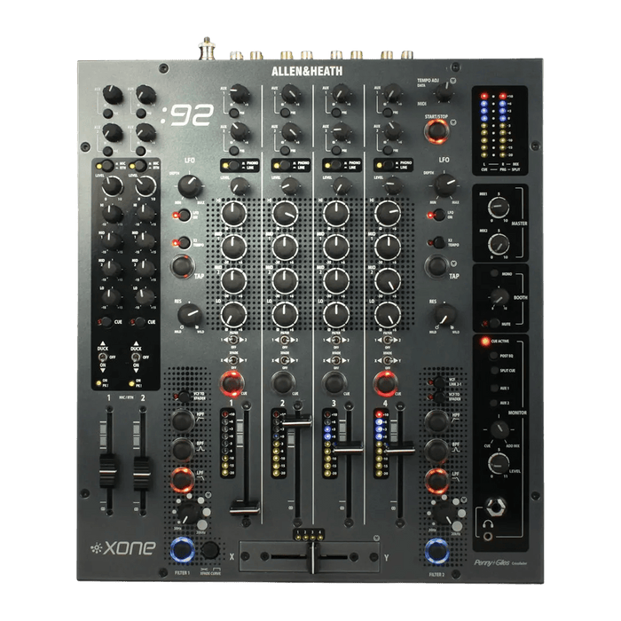 Allen & Heath XONE:92 DJ Mixer - Professional 4 - Channel Mixer - Turntable Trader
