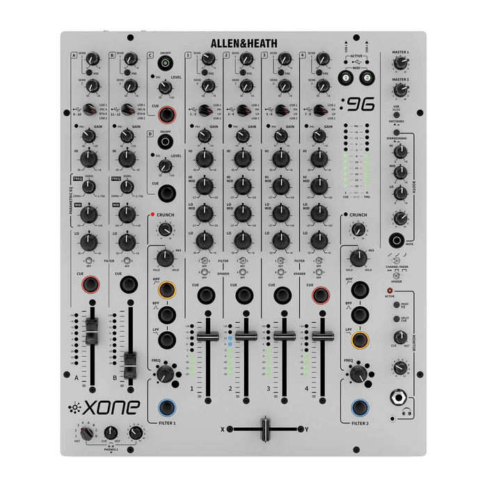 Allen & Heath XONE:96 - Professional 4 - Channel DJ Mixer - Turntable Trader