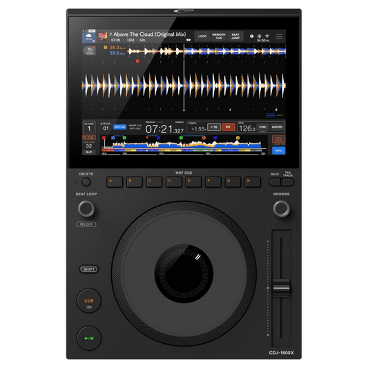 AlphaTheta CDJ 1500X DJ multi player, top view