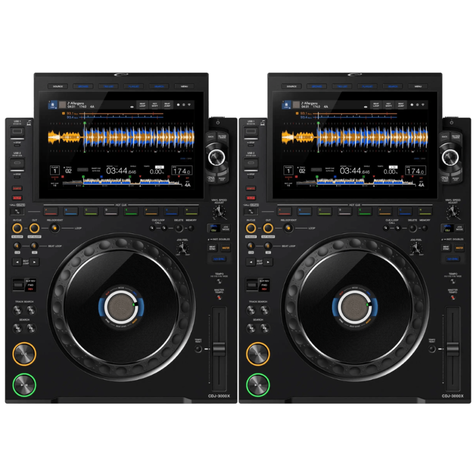 AlphaTheta CDJ 3000X Pair - Professional DJ Multi - Players - Turntable Trader