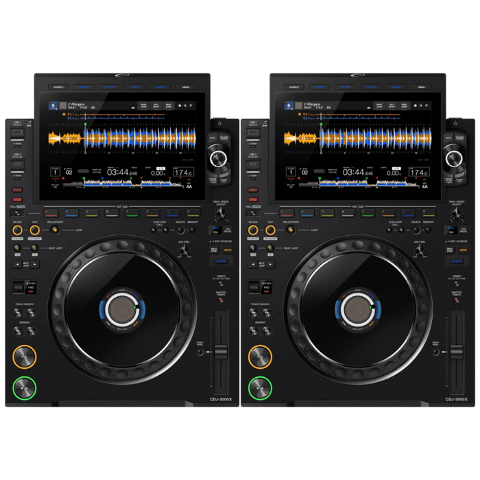 AlphaTheta CDJ 3000X Pair - Professional DJ Multi - Players - Turntable Trader