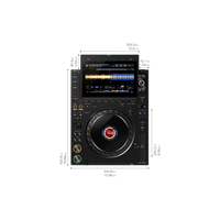 AlphaTheta CDJ 3000X Pair, official product view 1