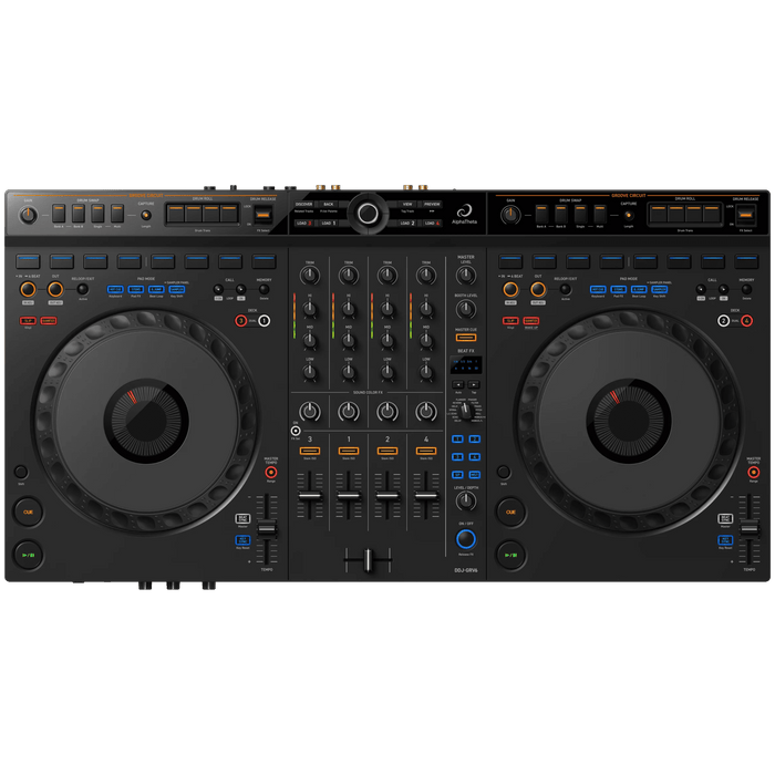 AlphaTheta DDJ GRV6 - 4 Channel DJ Controller - Turntable Trader