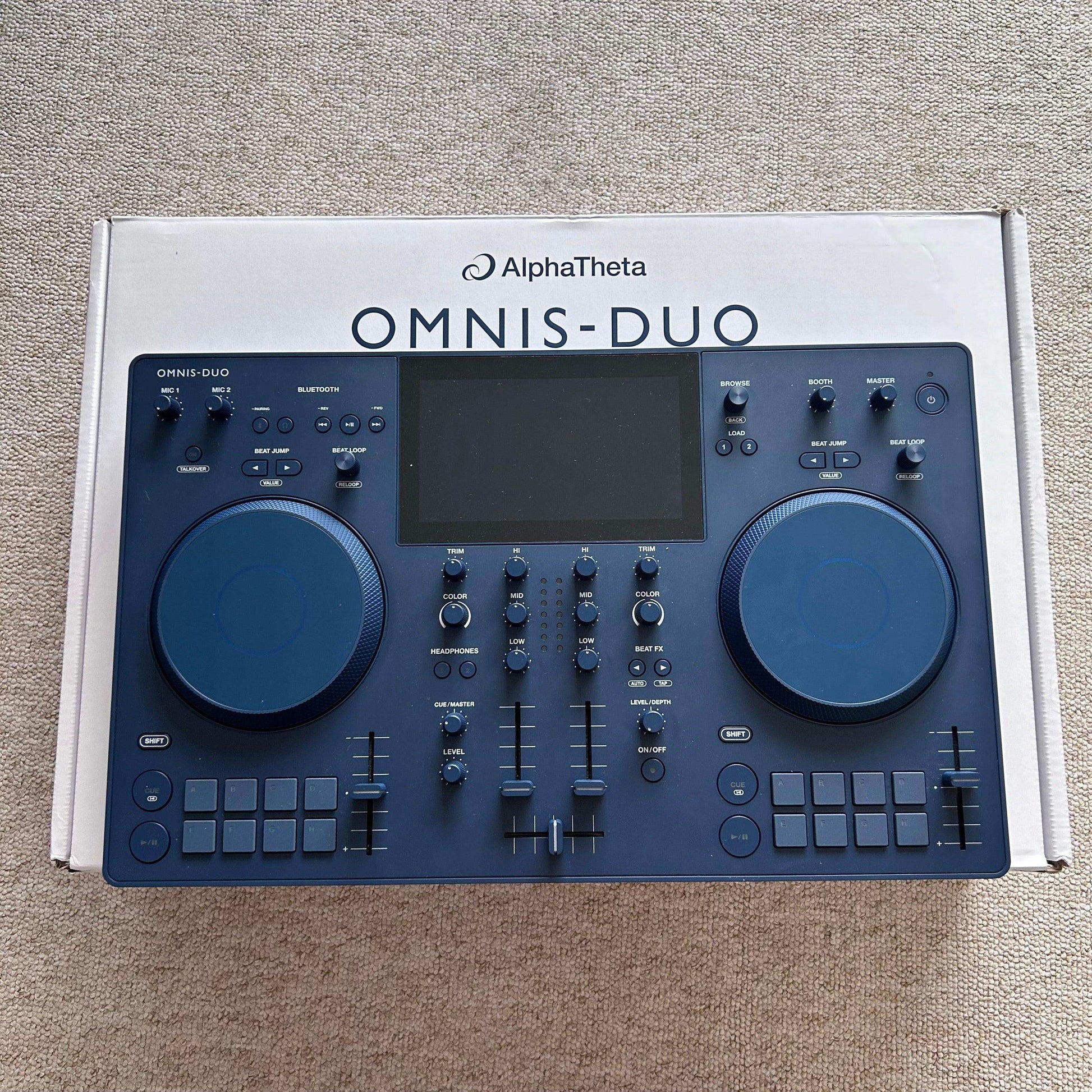 AlphaTheta OMNIS DUO DJ Controller - Turntable Trader