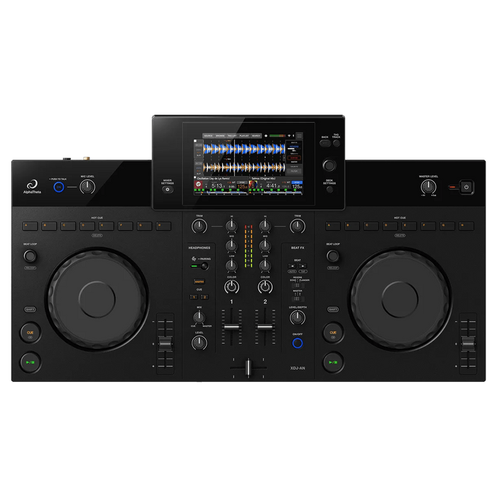 AlphaTheta XDJ AN 2-channel all-in-one DJ system, front view
