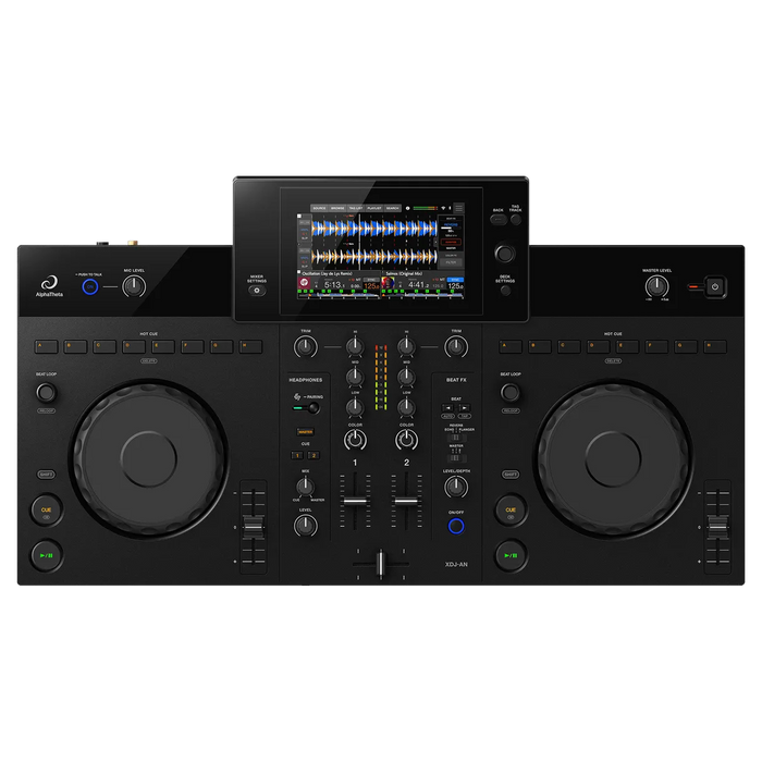 AlphaTheta XDJ AN 2-channel all-in-one DJ system, front view