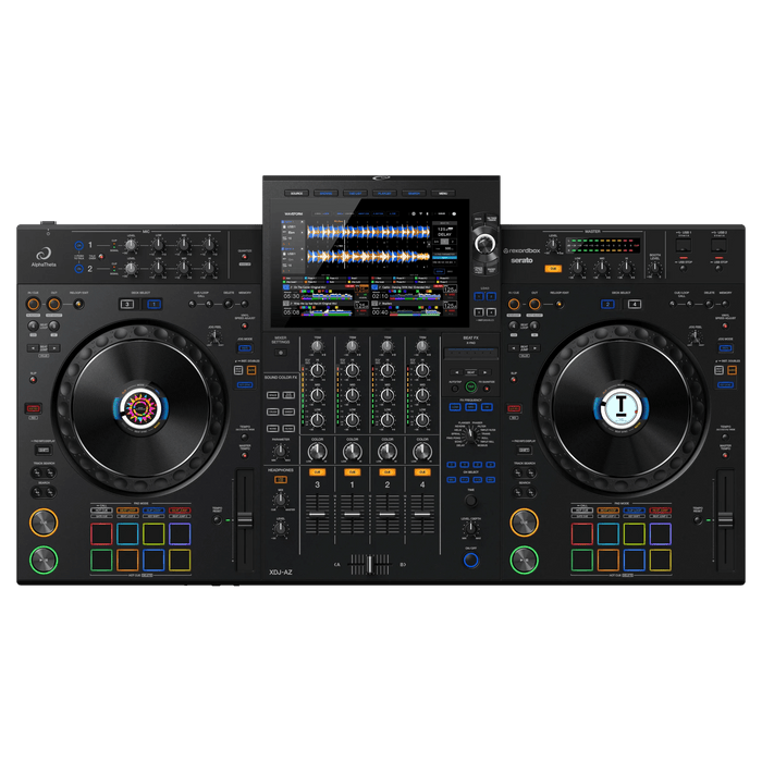 AlphaTheta XDJ AZ professional 4-channel DJ controller - front
