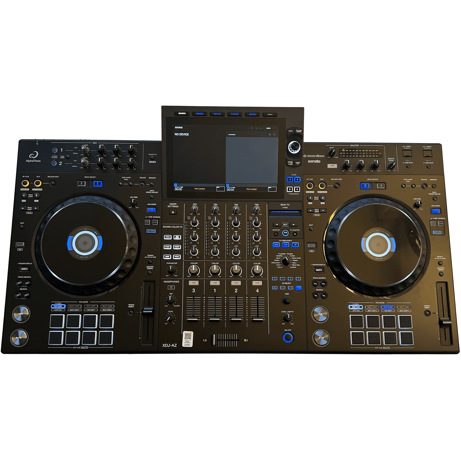 AlphaTheta XDJ AZ 4-Channel DJ Controller IN STOCK - Turntable