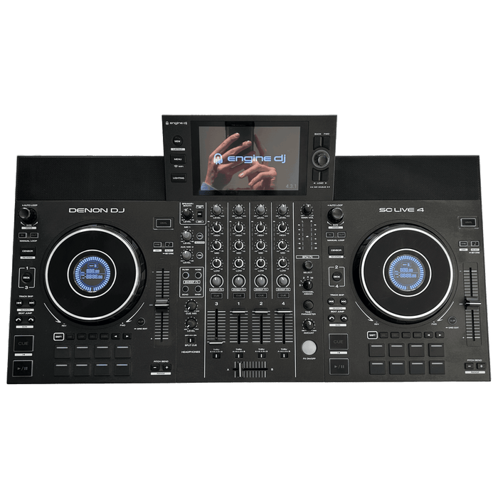 Denon DJ SC LIVE 4 - 4 - Channel Standalone DJ Controller - Turntable Trader