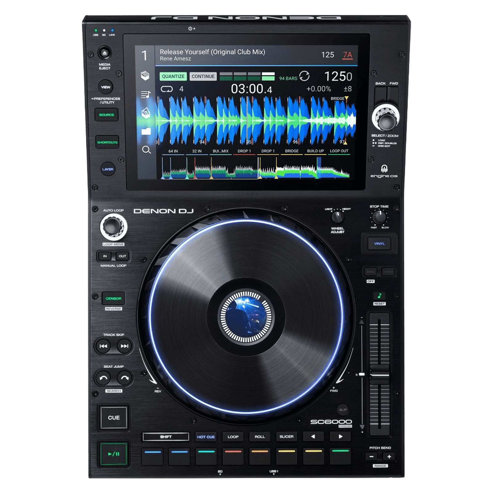 Denon SC6000 Prime DJ Player DJ Media Player – Turntable Trader