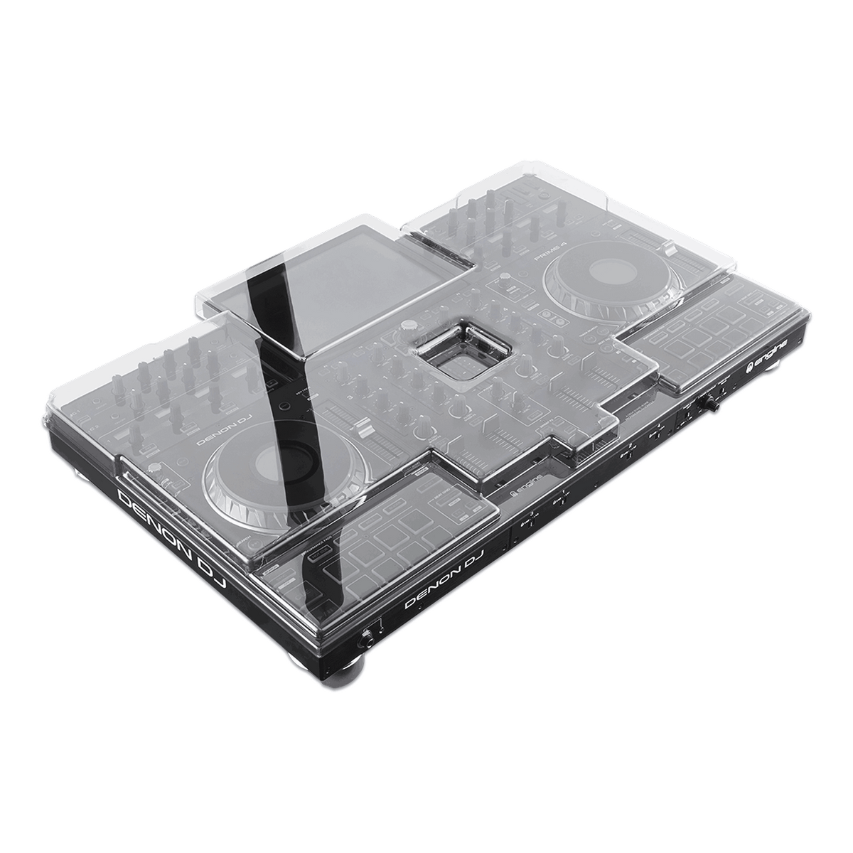 Decksaver Denon DJ Prime 4 / Prime 4+ Dust Cover DS-PC-PRIME4, official Decksaver render 1