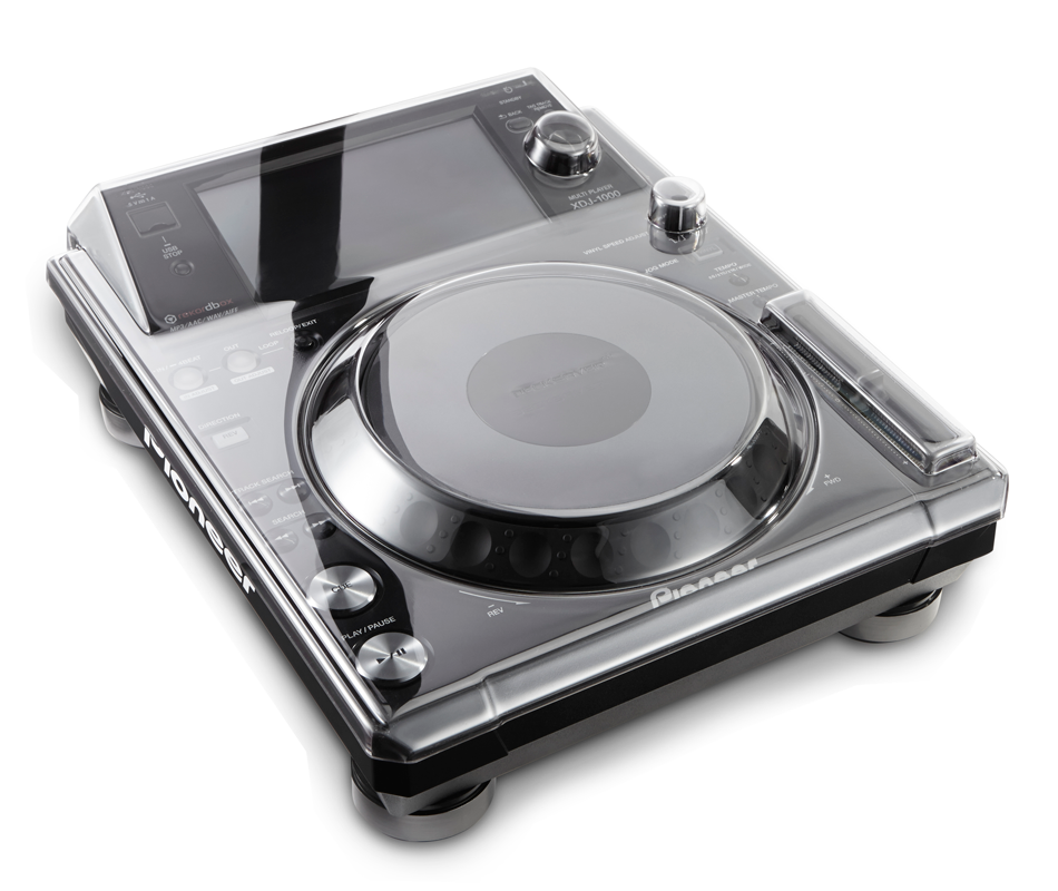 Decksaver Pioneer XDJ-1000 / XDJ-1000 MK2 Dust Cover DS-PC-XDJ1000, official Decksaver render 1