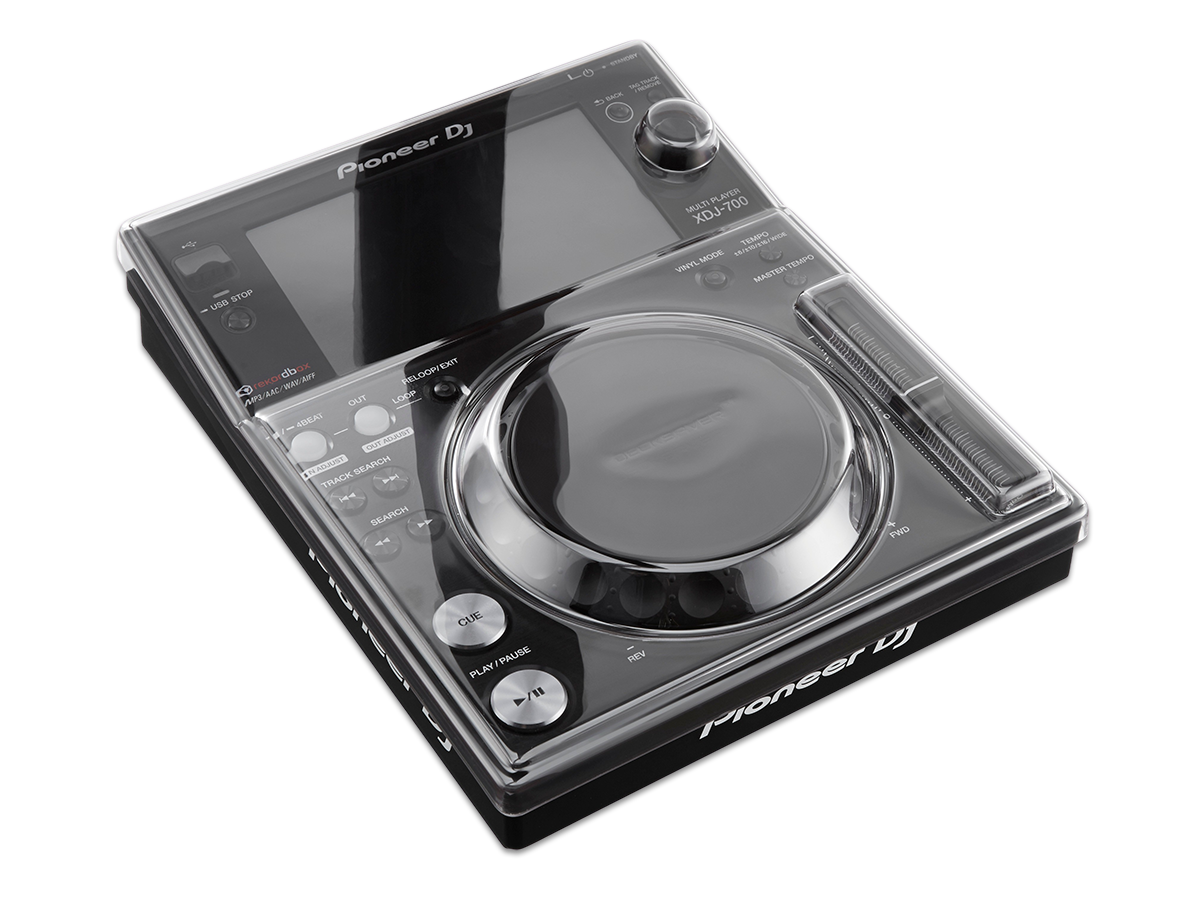 Decksaver Pioneer XDJ-700 Dust Cover DS-PC-XDJ700, official Decksaver render 1