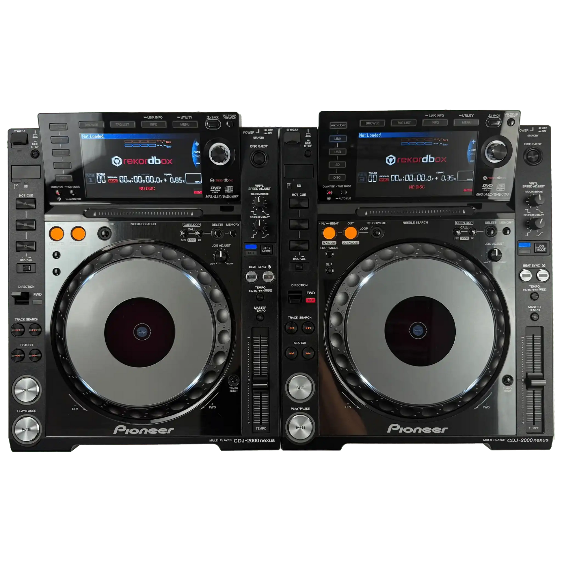 Pair of Pioneer CDJ 2000 Nexus NXS Players - FREE 24H Shipping Pair of Pioneer CDJ 2000 Nexus NXS Players - FREE 24H Shipping