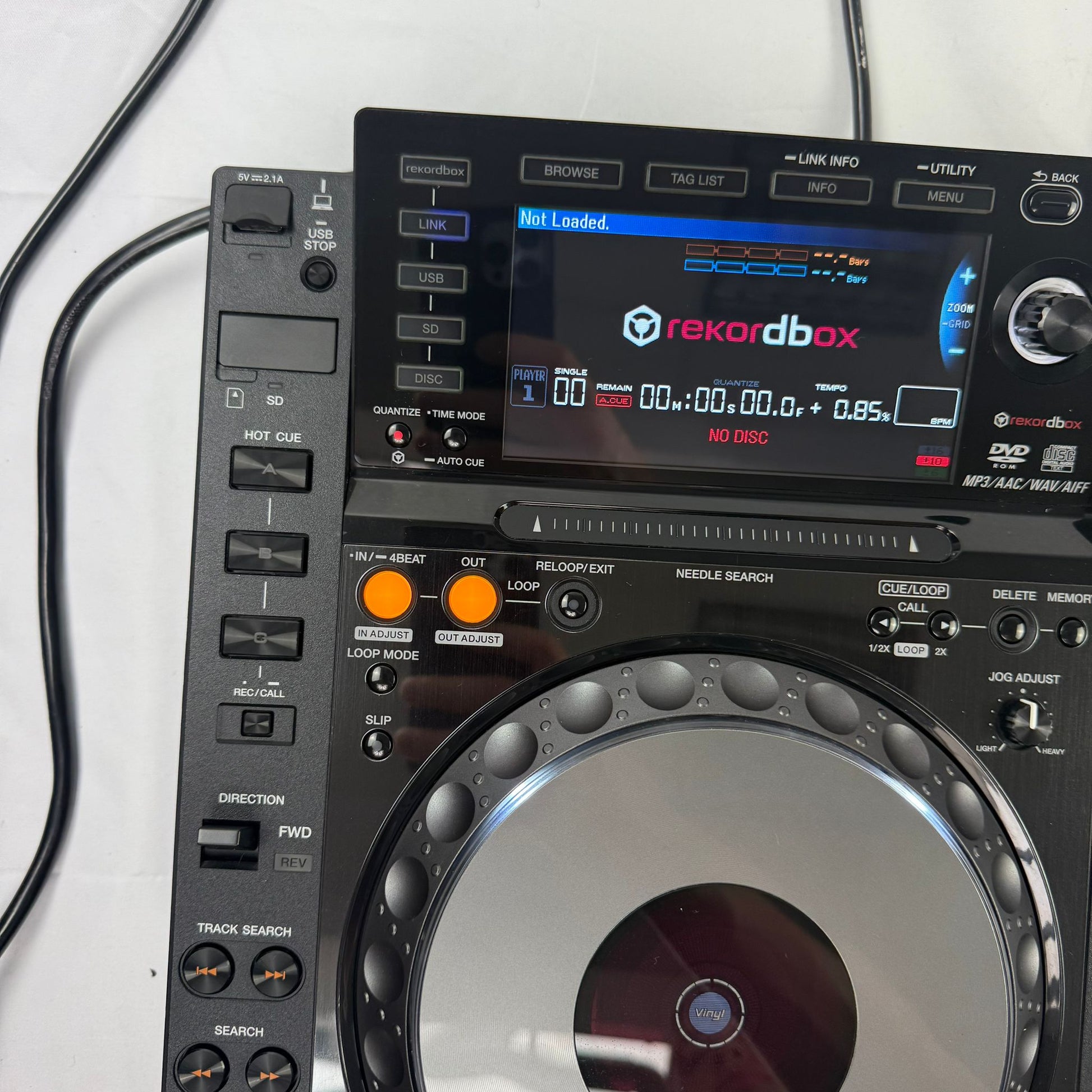 Pioneer CDJ 2000 Nexus Pair NXS - Professional DJ Media Players - Turntable Trader