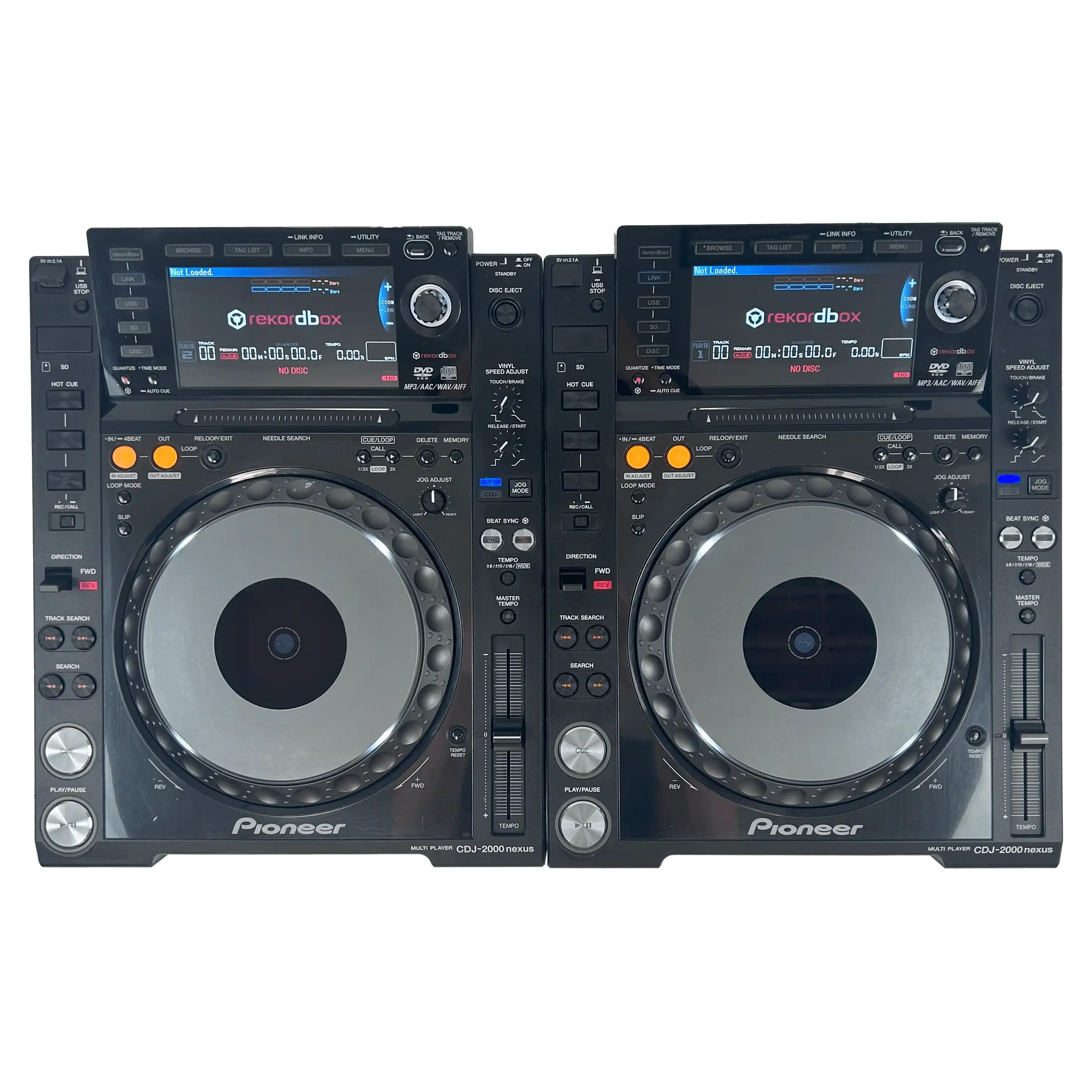 アルプスマーモットPioneer CDJ-2000NXS nexus Pair of Pioneer CDJ 2000 Nexus NXS Players - FREE 24H