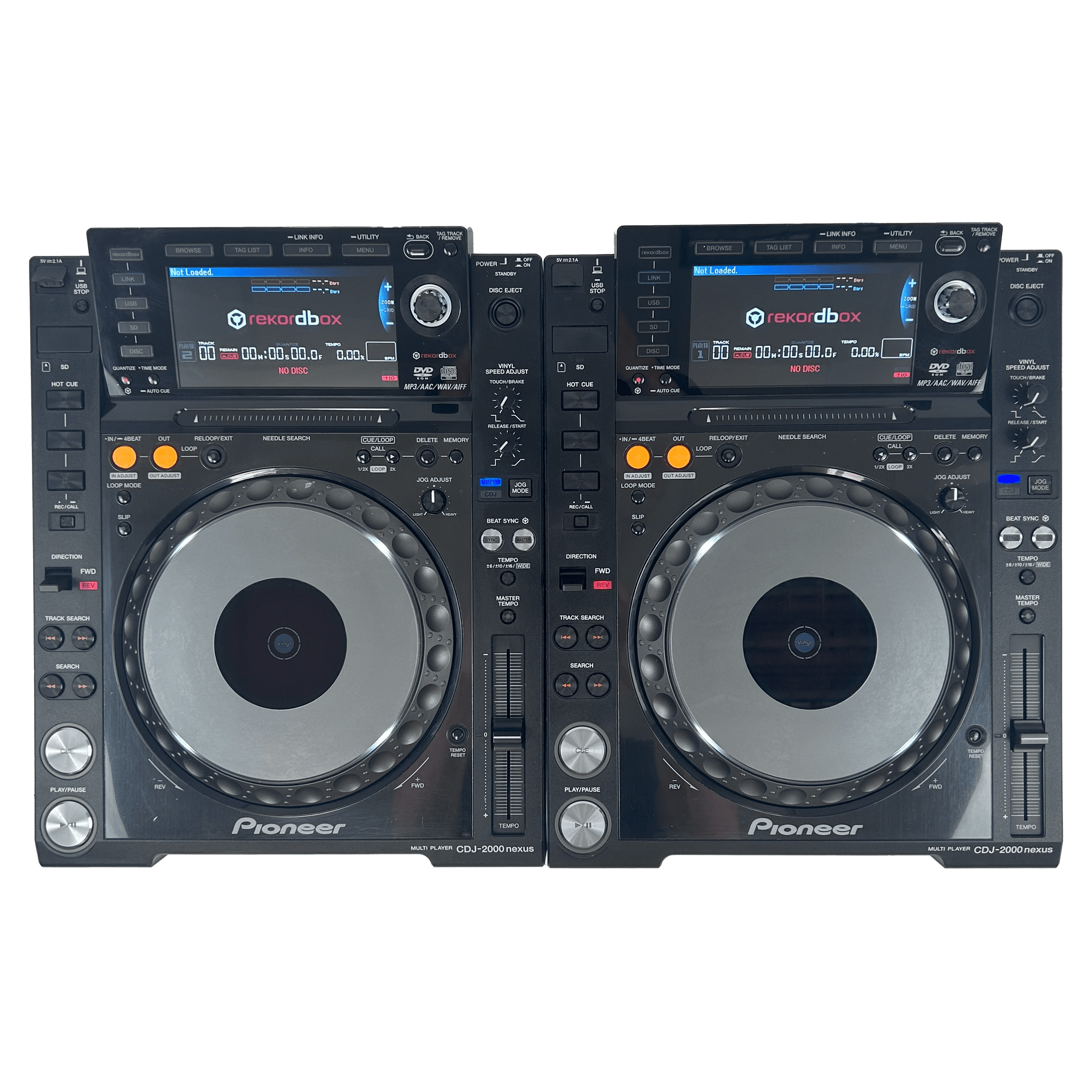 アルプスマーモットPioneer CDJ-2000NXS nexus Pair of Pioneer CDJ 2000 Nexus NXS Players - FREE 24H